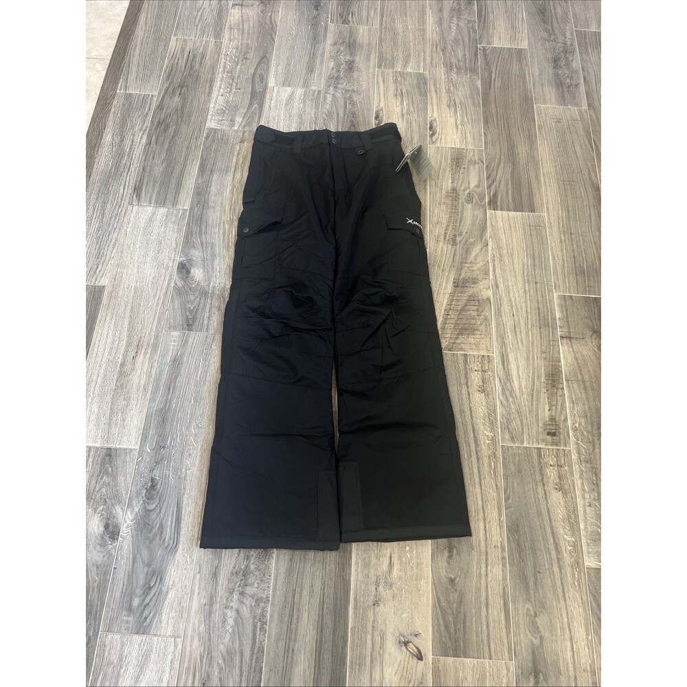Arctix Kids Cargo Sports Snow Pants with Articulated Knees Black size XL (18)